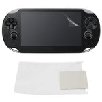 Screen protector for PS Vita Sony console front/rear guard cover film inc cleaning cloth - 2 pack clear | ZedLabz