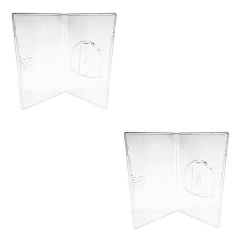 Game case for PSP Sony empty retail UMD disc storage compatible replacement - 2 pack clear | ZedLabz