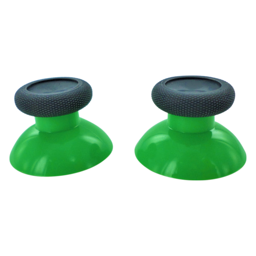 Thumbsticks for Microsoft Xbox One controller OEM concave analog replacement - 2 pack green & grey | ZedLabz