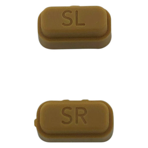 Replacement SL & RL Buttons For Nintendo Switch Joy-cons - Brown | ZedLabz