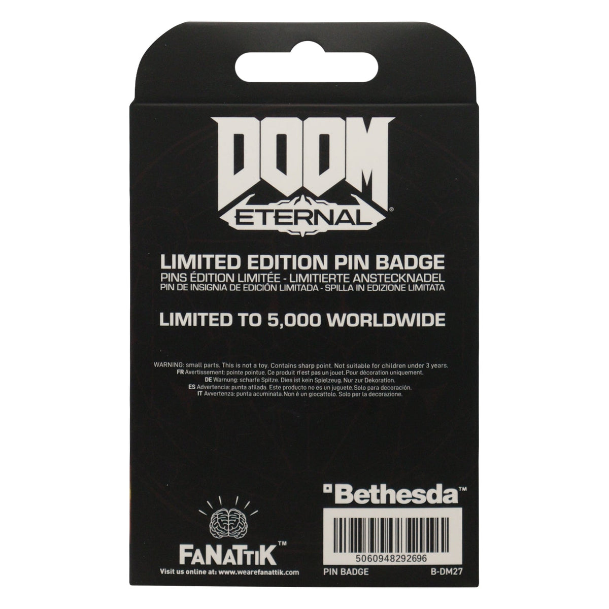 DOOM Eternal Limited Edition Pin Badge | Fanattik