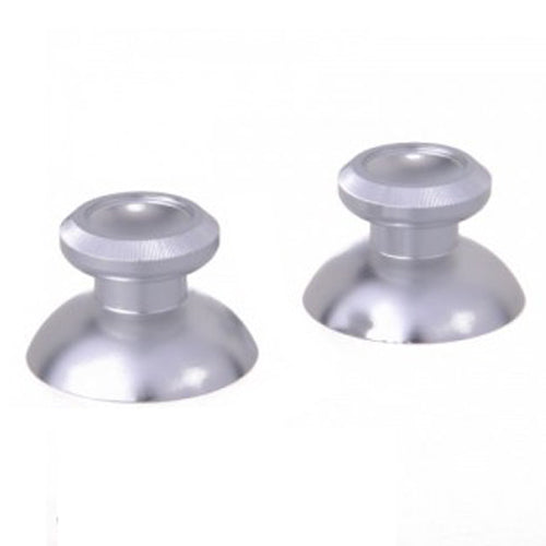 ZedLabz aluminium alloy metal analog thumbsticks for Microsoft Xbox One controllers - silver