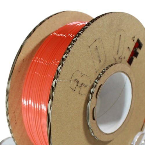 3D printer PLA filament 1.75mm 1KG roll - UK made eco friendly - Coral | 3DQF