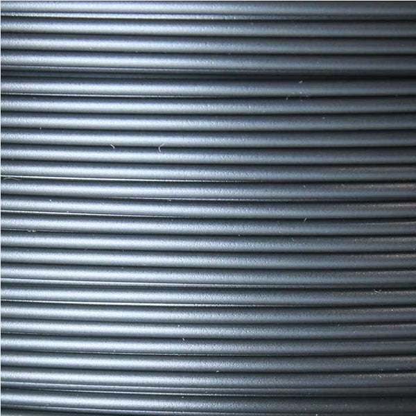 3D printer PLA filament 1.75mm 2KG large roll - UK made eco friendly - Jet black | 3DQF