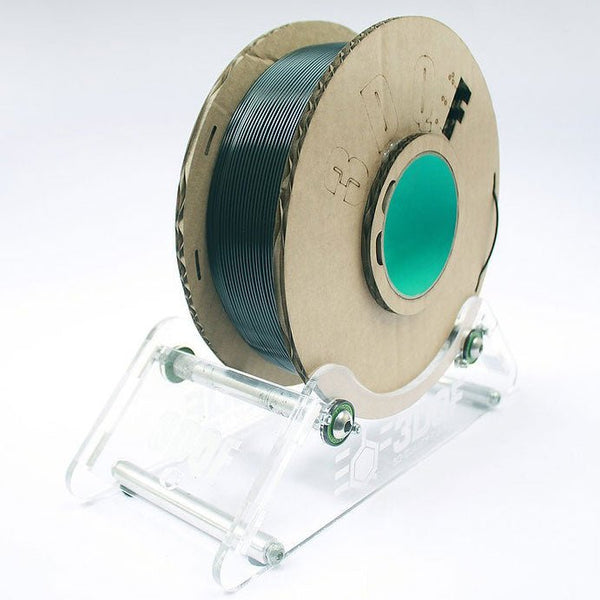 3D printer PLA Plus (PLA+) filament 1.75mm 1KG roll - UK made eco friendly - Deep Black | 3DQF