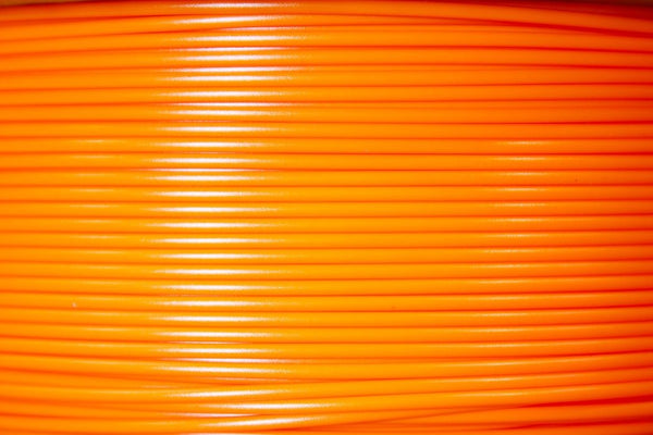 3D printer PLA Plus (PLA+) filament 1.75mm 1KG roll - UK made eco friendly - Seville Orange | 3DQF