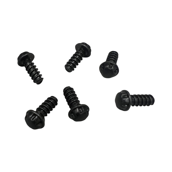 Security screws for Sega Genesis / Mega Drive Game Cartridge 4.5mm gamebit - 6 pack black | ZedLabz