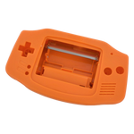Modified housing front & back shell for IPS LCD Screen Nintendo Game Boy Advance console replacement - Orange | Funnyplaying