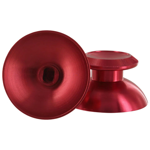 ZedLabz aluminium alloy metal analog thumbsticks for Sony PS4 controllers - red