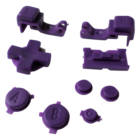 Replacement Button Set For Nintendo Game Boy Advance SP - Purple | ZedLabz