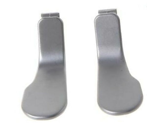 Metal Short Back Paddles For Xbox One Elite Series 1 Controllers - Silver | ZedLabz