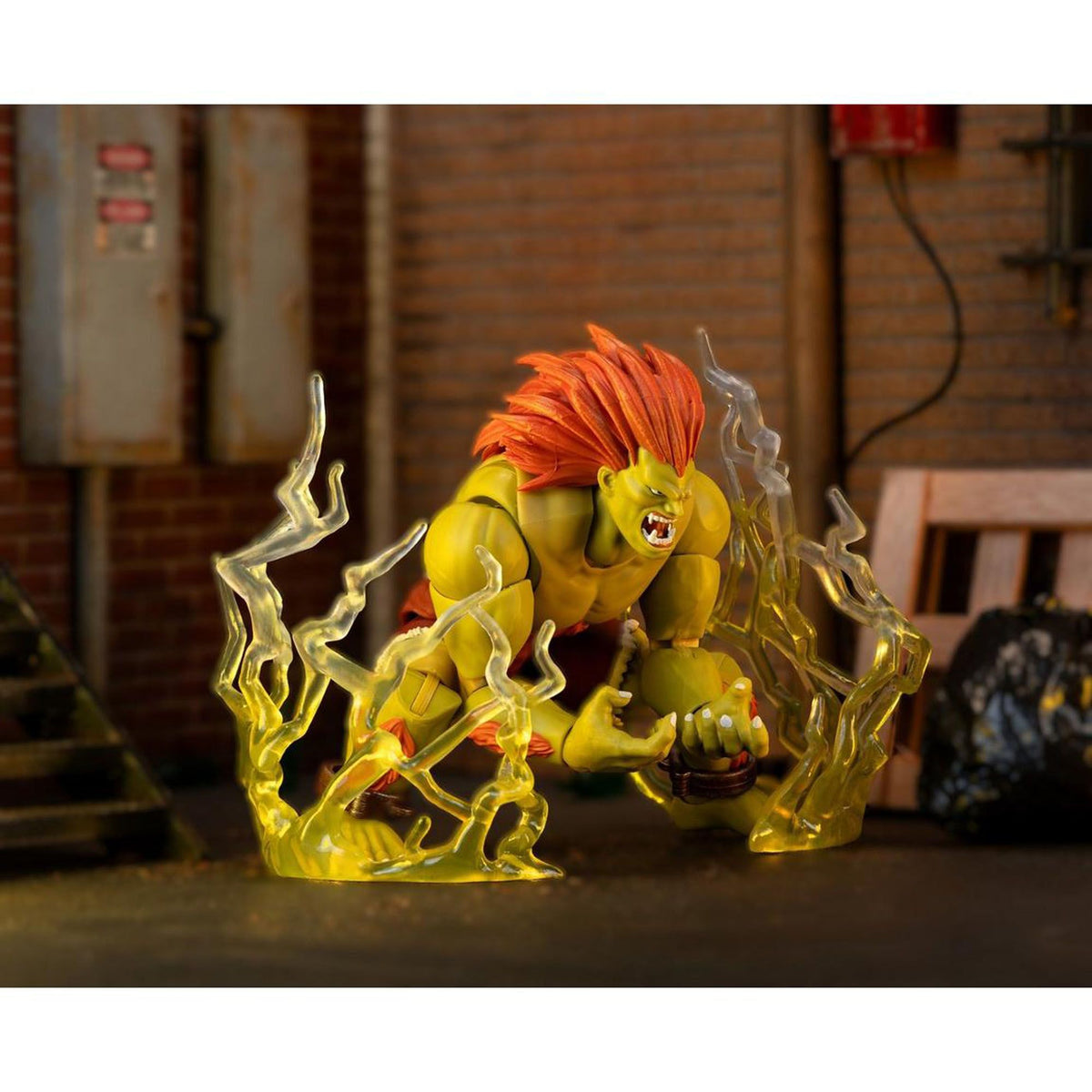 Ultra Street Fighter II: The Final Challengers Blanka Deluxe 1:12 Scale Action Figure | Jada Toys