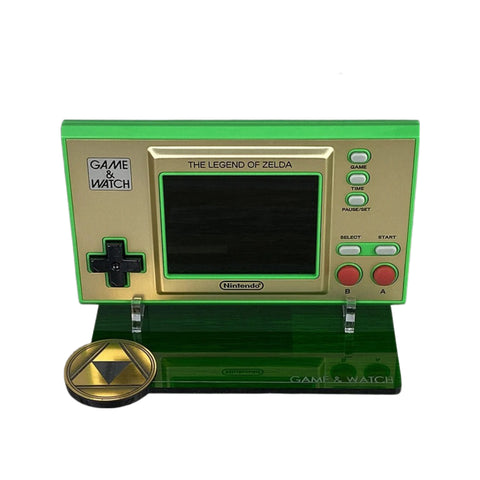Zelda game and watch stand