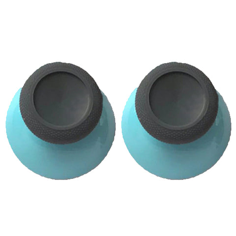 Replacement OEM concave analog thumbsticks for Microsoft Xbox One controller - 2 pack grey/blue | ZedLabz