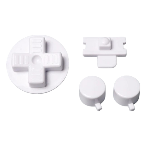 Button set for Nintendo Game Boy Original DMG-01 A B D-Pad power switch replacement (OG DMG) | Funnyplaying