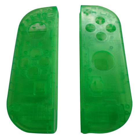 Housing for Nintendo Switch Joy-Con controllers replacement protective shell cover - Clear Green | ZedLabz