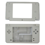 Full housing shell for Nintendo DSi XL console complete casing repair kit replacement - White/Grey | ZedLabz