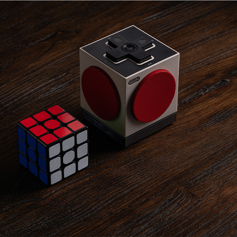 Retro Cube 2 Bluetooth speaker with charging dock - N Edition | 8BitDo