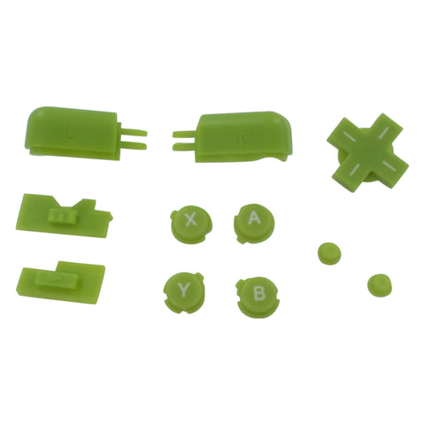 Replacement Button Set For Nintendo DS Lite - Green | ZedLabz