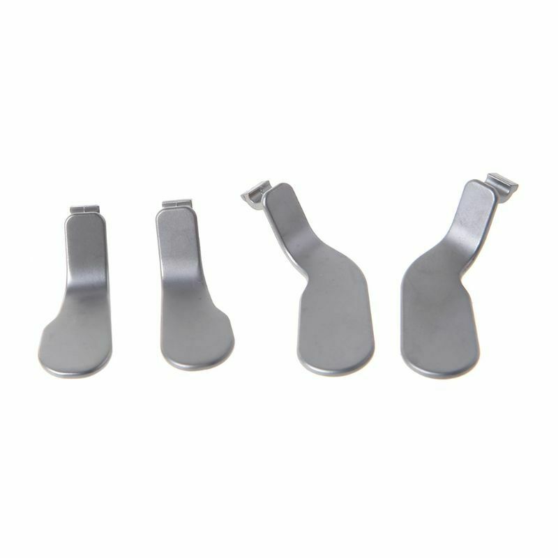 Metal Back Paddle Set For Xbox One Elite Series 1 Controllers - Silver | ZedLabz