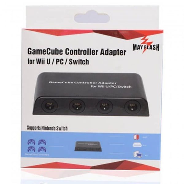 4 port GameCube controller adapter for Wii U / PC / Switch | Mayflash - 1