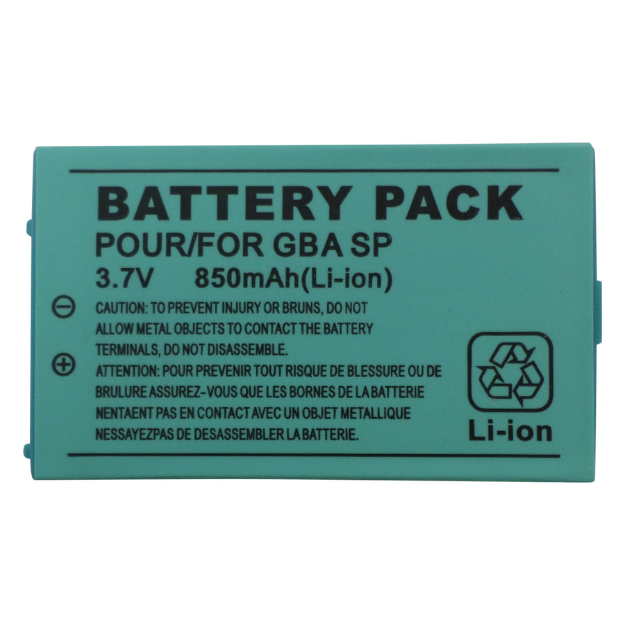 Battery for Nintendo Game Boy Advance SP console 3.7V 850mAh replacement | ZedLabz