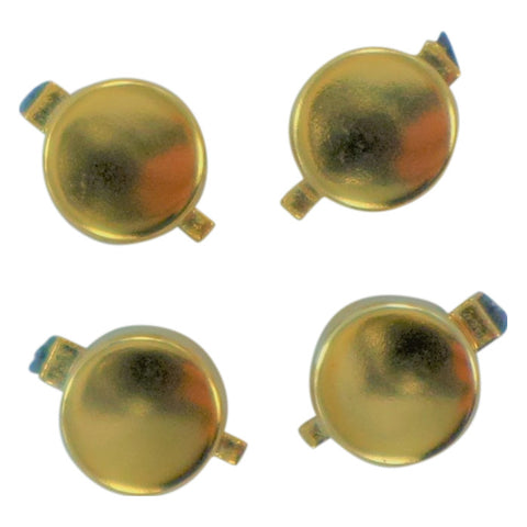Replacement Action Button Set For Sony PS4 Controllers - Chrome Gold | ZedLabz