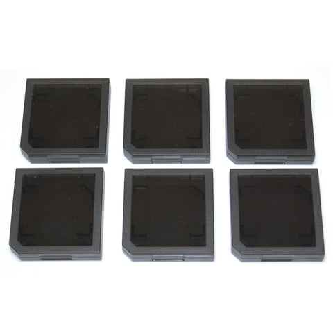 ZedLabz single game card case holder for Nintendo 3DS, 2DS, DSi & DS Lite - 6 pack black