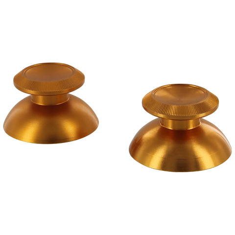 ZedLabz aluminium alloy metal analog thumbsticks for Sony PS4 controllers - gold