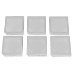 Single game case for 3DS 2DS DSi DS Lite individual cartridge card holder - 6 pack Clear | ZedLabz