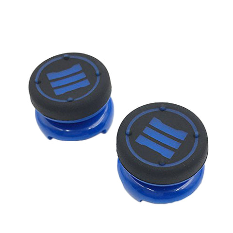 Thumbstick extender grips for Sony PS4 controllers tall XL heavy duty non slip analog thumb cap mod - 2 pack blue | ZedLabz