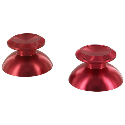 ZedLabz aluminium alloy metal analog thumbsticks for Sony PS4 controllers - red