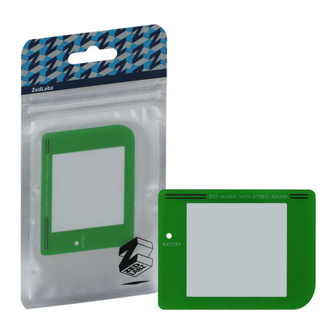 Replacement Plastic Screen Lens For Nintendo Game Boy Original DMG-01 - Green | ZedLabz