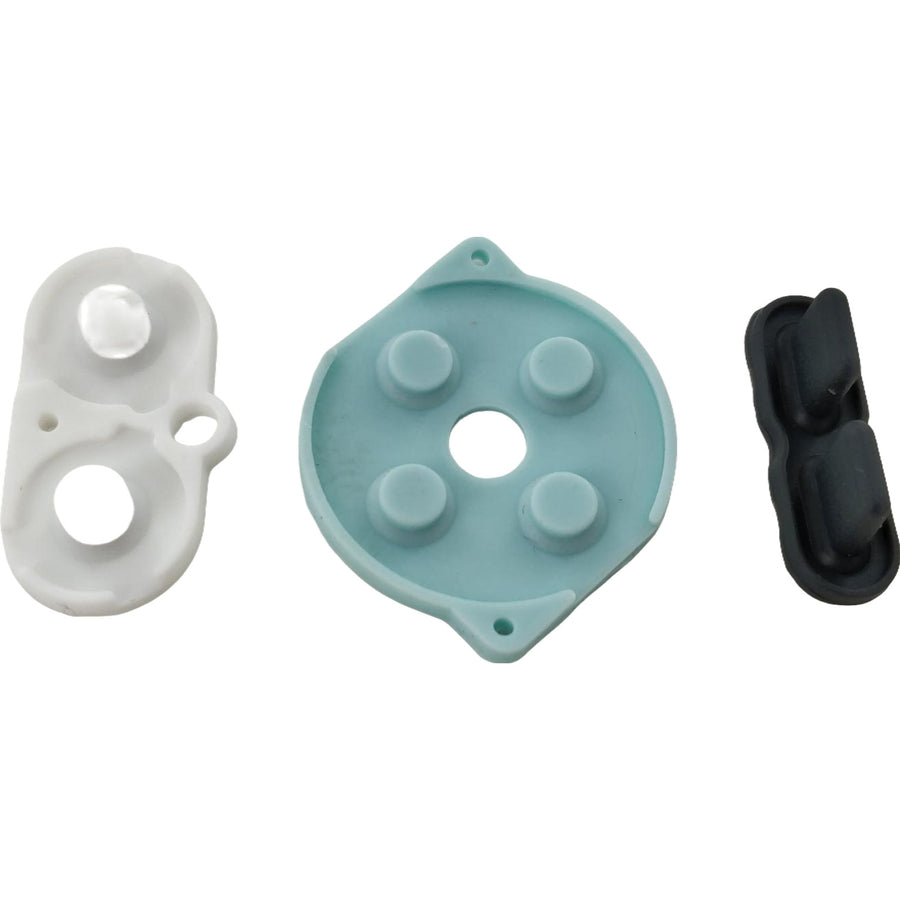 Rubber button contacts for Game Boy Pocket