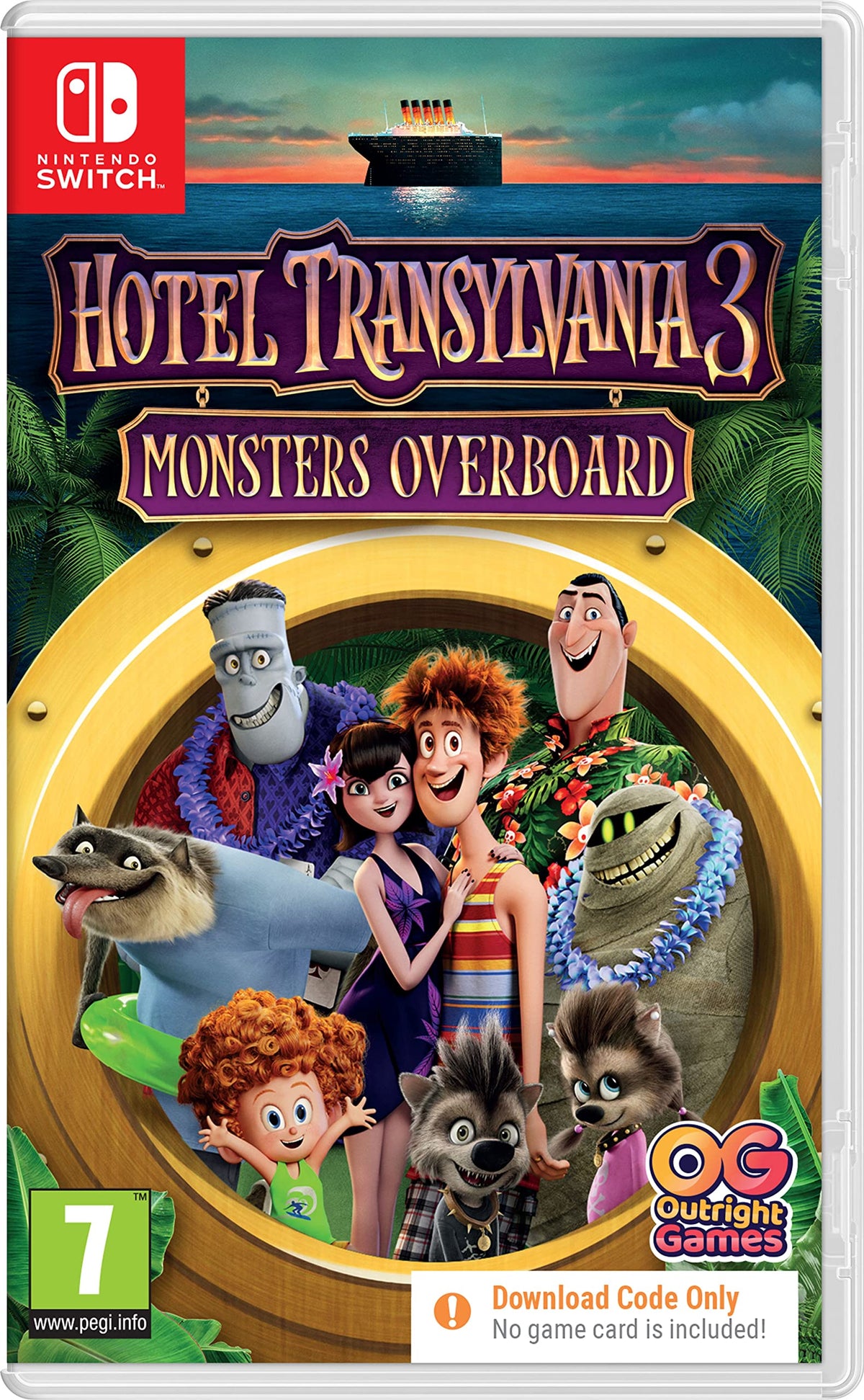 Hotel Transylvania 3: Monsters Overboard (Code in a Box) for Nintendo Switch | Outright Games