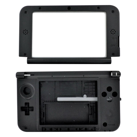 Full housing shell for Nintendo 3DS XL console complete replacement - Red & Black | ZedLabz