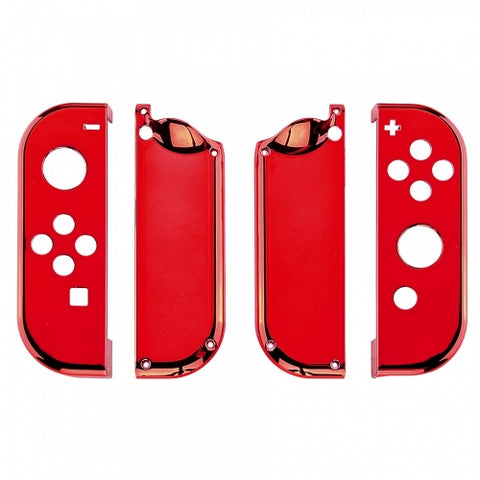 Housing shell for Nintendo Switch Joy-Con controller hard casing replacement - Chrome Red | ZedLabz
