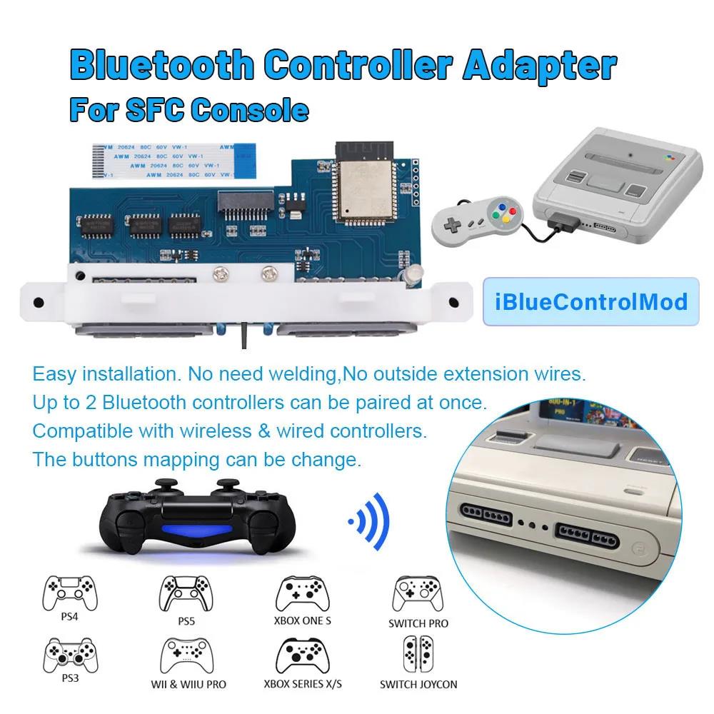 Internal wireless controller adapter for Super Famicom & SNES (EU/JP) | Hispeedido iBlueControlMod