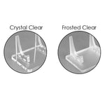 Display stand for Nintendo New 3DS handheld console - Crystal Clear | Rose Colored Gaming