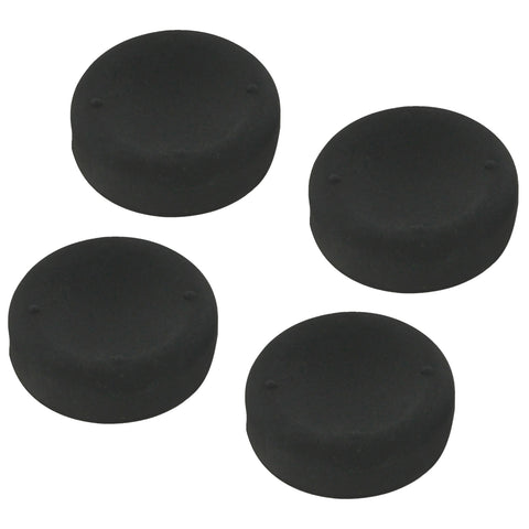 ZedLabz concave soft silicone thumb grips for Sony PS4 controller analog sticks - 4 pack black