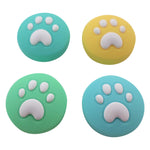 Thumb grips for Nintendo Switch Lite & Switch Joy-Con silicone caps - 4 pack Animal Crossing edition Multi colour | ZedLabz