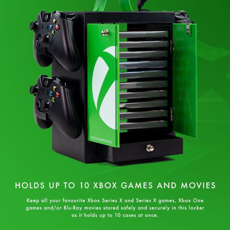 Gaming Locker for Xbox Series X|S & Xbox One - Official Xbox | Numskull