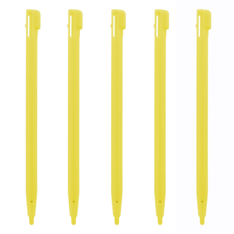 Stylus for Nintendo DSi original TWL-001 slot in touch pen - 5 pack yellow | ZedLabz