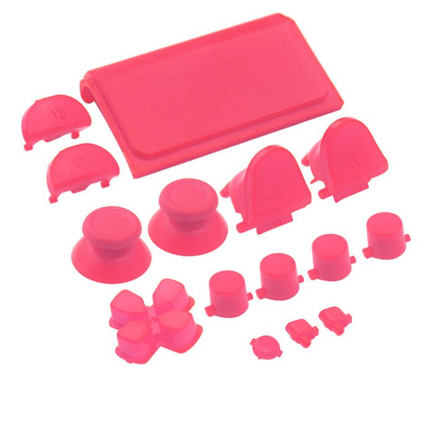 Replacement Button Set For Sony PS4 Pro JDS-040 Controllers - Pink | ZedLabz