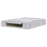 ZedLabz 8MB memory card for Nintendo GameCube GC & Wii 123 block - white