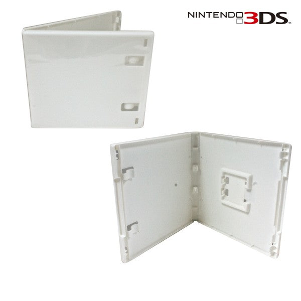 Game case for Nintendo 3DS retail compatible cartridge replacement - White| ZedLabz