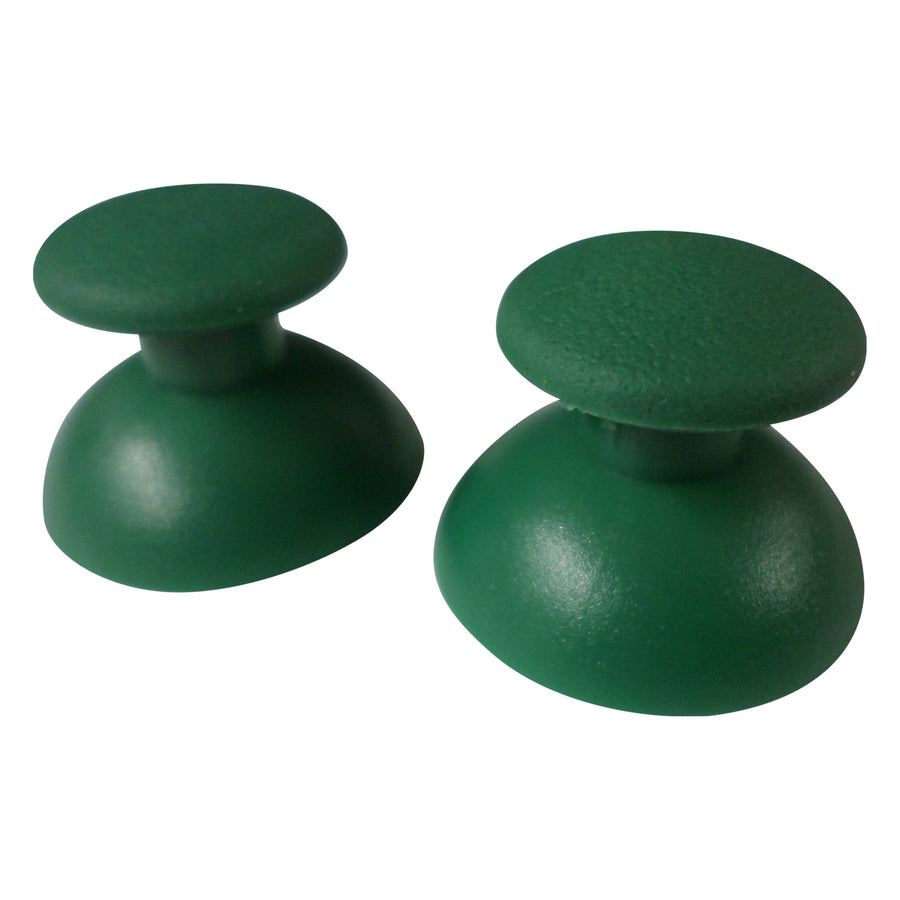 Thumbsticks for Sony PS3 controllers analog rubber convex replacement - 2 pack forest green | ZedLabz