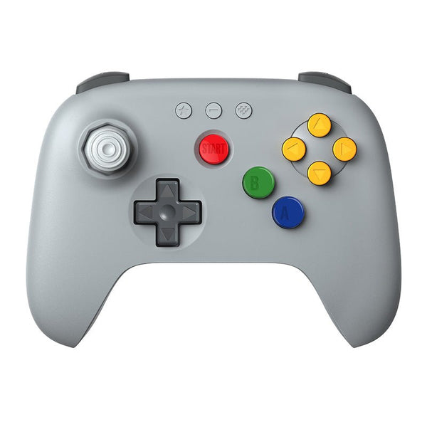 64 2.4G wireless controller for original Nintendo 64, Analogue 3D & Windows - Classic Grey | 8BitDo - 1