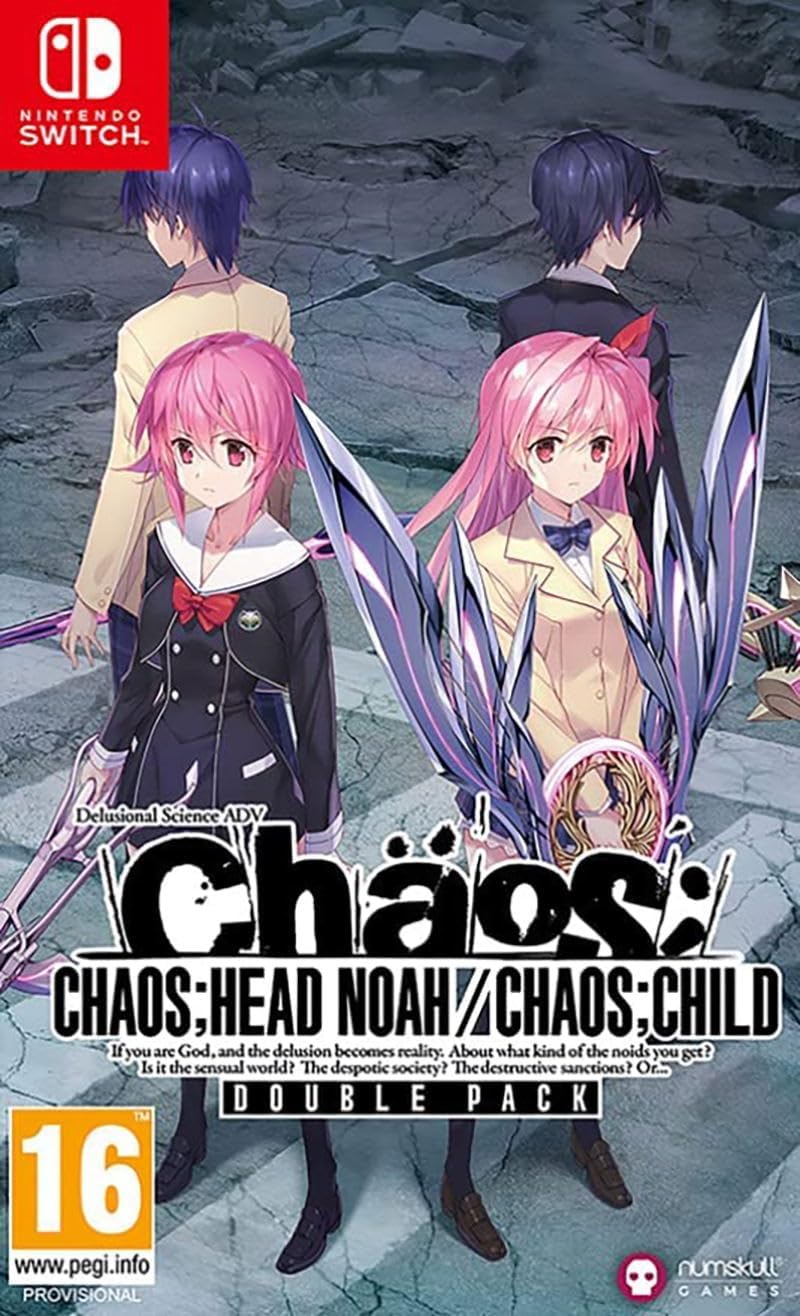 Chaos Head noah / Child double pack steelbook launch edition for Nintendo Switch | Numskull games