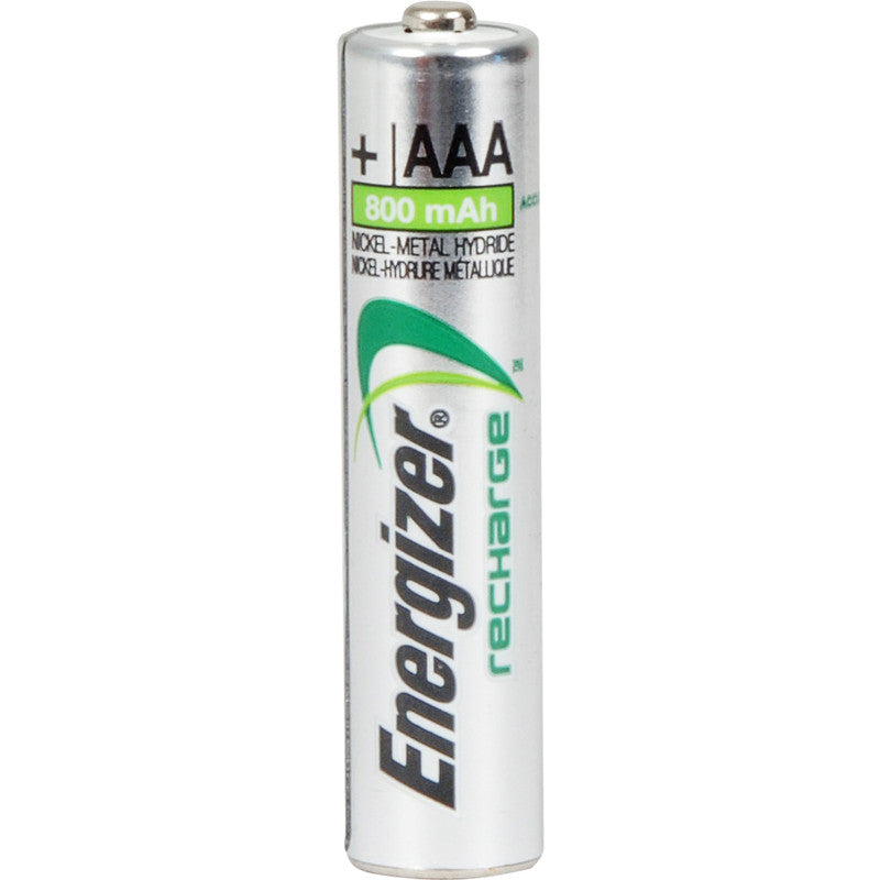 Extreme AAA rechargable batteries 800mAh pre-charged pack of 4  | Energizer